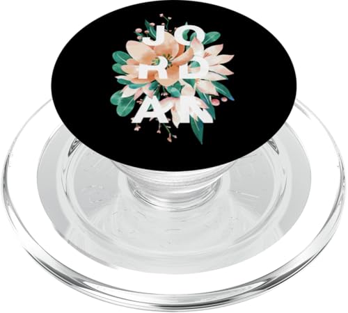 Jordanisches Blumendesign Jordanische Blumenkleidung PopSockets PopGrip für MagSafe Jordanisches Blumendesign Jordanische Blumenkleidung PopSockets PopGrip für MagSafe von Jordan Flag Designs Proud Jordanian Roots