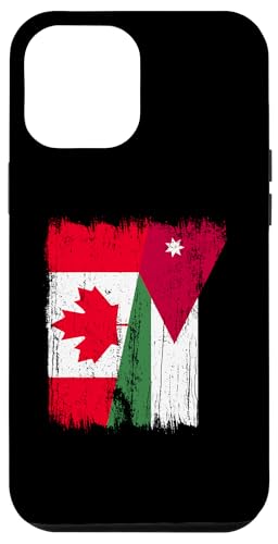 Kanada, Jordanien, halbe Flagge, kanadische jordanische Wurzeln Hülle für iPhone 12 Pro Max Kanada, Jordanien, halbe Flagge, kanadische jordanische Wurzeln Hülle für iPhone 12 Pro Max von Jordan Flag Designs Proud Jordanian Roots