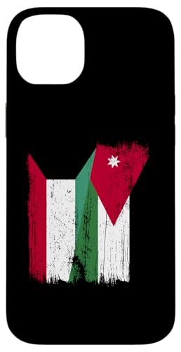 Kuwait Jordanien halbe Flagge kuwaitische jordanische Wurzeln Hülle für iPhone 14 Plus Kuwait Jordanien halbe Flagge kuwaitische jordanische Wurzeln Hülle für iPhone 14 Plus von Jordan Flag Designs Proud Jordanian Roots