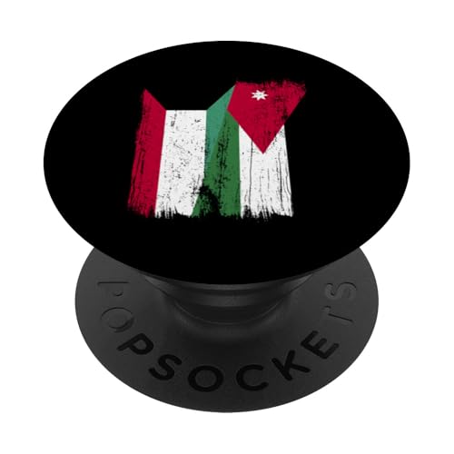 Kuwait Jordanien halbe Flagge kuwaitische jordanische Wurzeln PopSockets Klebender PopGrip Kuwait Jordanien halbe Flagge kuwaitische jordanische Wurzeln PopSockets Klebender PopGrip von Jordan Flag Designs Proud Jordanian Roots