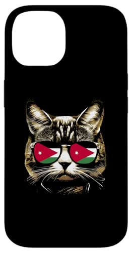 Lustige Jordanien Katzenliebhaber Jordanische Flagge Sonnenbrille Love Cats Hülle für iPhone 14 Lustige Jordanien Katzenliebhaber Jordanische Flagge Sonnenbrille Love Cats Hülle für iPhone 14 von Jordan Flag Designs Proud Jordanian Roots