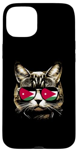 Lustige Jordanien Katzenliebhaber Jordanische Flagge Sonnenbrille Love Cats Hülle für iPhone 15 Plus Lustige Jordanien Katzenliebhaber Jordanische Flagge Sonnenbrille Love Cats Hülle für iPhone 15 Plus von Jordan Flag Designs Proud Jordanian Roots