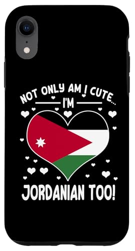 Niedlicher Jordanischer Spruch Jordanien Herz Flagge tragen Hülle für iPhone XR Niedlicher Jordanischer Spruch Jordanien Herz Flagge tragen Hülle für iPhone XR von Jordan Flag Designs Proud Jordanian Roots