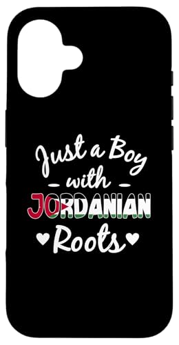 Nur ein Junge mit jordanischen Wurzeln Jordan Man Hülle für iPhone 16 Nur ein Junge mit jordanischen Wurzeln Jordan Man Hülle für iPhone 16 von Jordan Flag Designs Proud Jordanian Roots