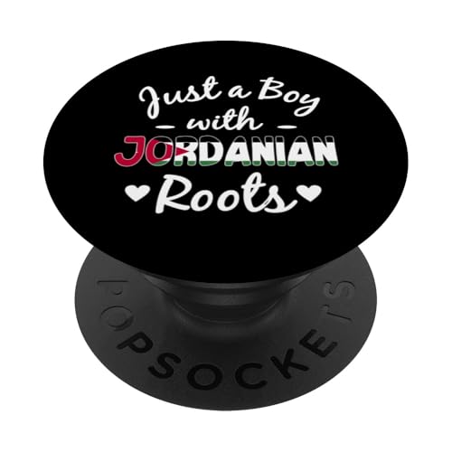 Nur ein Junge mit jordanischen Wurzeln Jordan Man PopSockets Klebender PopGrip Nur ein Junge mit jordanischen Wurzeln Jordan Man PopSockets Klebender PopGrip von Jordan Flag Designs Proud Jordanian Roots