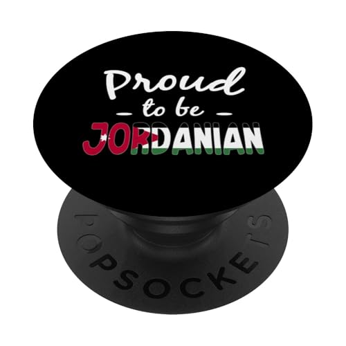 Proud To Be Jordanische Flagge Love Jordan Heritage PopSockets Klebender PopGrip Proud To Be Jordanische Flagge Love Jordan Heritage PopSockets Klebender PopGrip von Jordan Flag Designs Proud Jordanian Roots