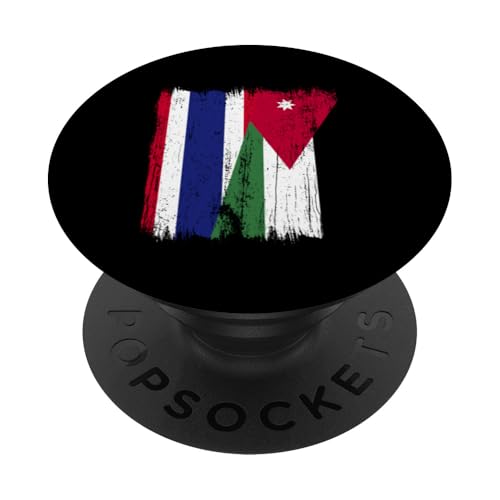 Thailand Jordanien halbe Flagge Thai Jordanien Wurzeln PopSockets Klebender PopGrip Thailand Jordanien halbe Flagge Thai Jordanien Wurzeln PopSockets Klebender PopGrip von Jordan Flag Designs Proud Jordanian Roots