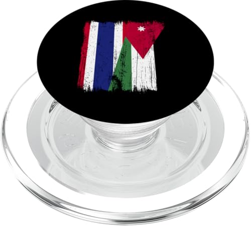 Thailand Jordanien halbe Flagge Thai Jordanien Wurzeln PopSockets PopGrip für MagSafe Thailand Jordanien halbe Flagge Thai Jordanien Wurzeln PopSockets PopGrip für MagSafe von Jordan Flag Designs Proud Jordanian Roots