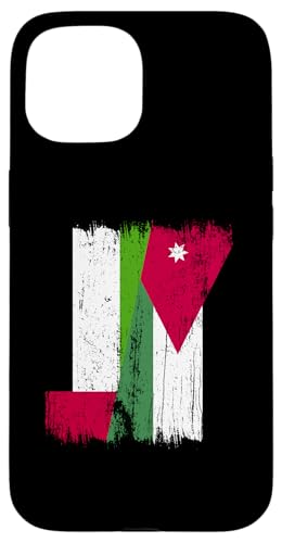 VAE Jordanien Halbflagge Emirati Jordanien Wurzeln Hülle für iPhone 15 VAE Jordanien Halbflagge Emirati Jordanien Wurzeln Hülle für iPhone 15 von Jordan Flag Designs Proud Jordanian Roots