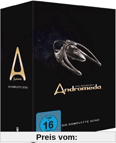 Gene Roddenberry's Andromeda - Komplettbox [30 DVDs] von Jorge Montesi