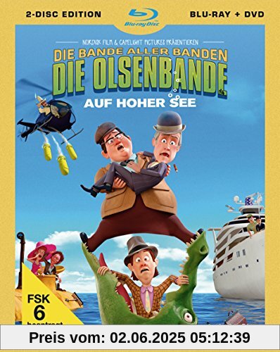 Die Olsenbande auf hoher See [Limited 2-Disc Edition im Schuber] [Blu-ray] [Limited Edition] von Jørgen Lerdam