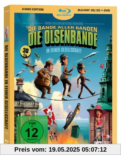 Die Olsenbande in feiner Gesellschaft (+ Blu-ray + DVD) [Blu-ray 3D] von Jorgen Lerdam