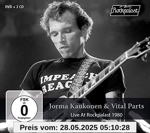Live at Rockpalast 1980 von Jorma Kaukonen & Vital Parts Kaukonen