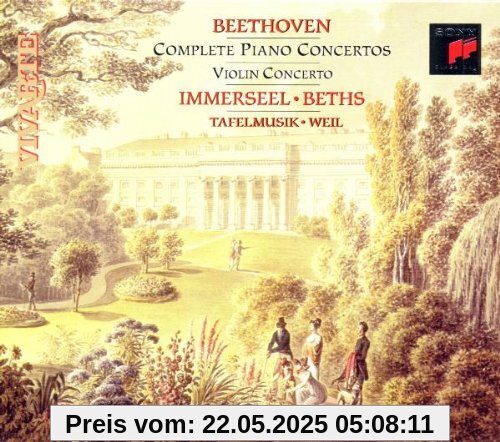 Klavierkonzerte 1-5 (Gesamtaufnahme) von Jos van Immerseel