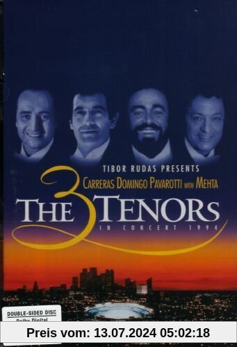Carreras/Domingo/Pavarotti - Three Tenors with Mehta in Concert 1994 von Jose Carreras