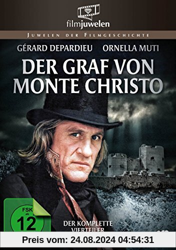 Der Graf von Monte Christo (1-4) - Der komplette Vierteiler (Fernsehjuwelen) [2 DVDs] von Josee Dayan