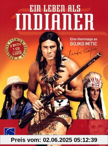Ein Leben als Indianer - Hommage an Gojko Mitic (Premium Edition, 2 DVDs + Audio-CD) von Josef Mach
