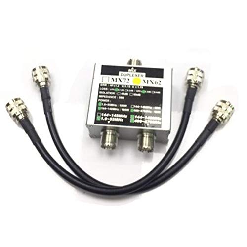 Josenidny MX62 Antennen-Kombination mit unterschiedlicher Frequenz (HF/VHF/UHF), linearer Kombinator für Transitverkehr Duplexer von Josenidny