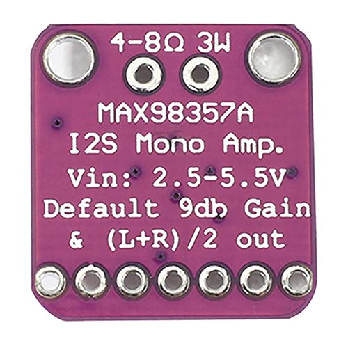Josenidny Max98357 I2S 3 Watt D Verstärker AUSBrechen Schnittstelle Decoder Modul Filterlos Audio Board Für Esp32 Josenidny Max98357 I2S 3 Watt D Verstärker AUSBrechen Schnittstelle Decoder Modul Filterlos Audio Board Für Esp32 von Josenidny