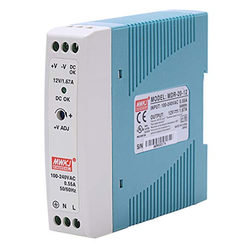 Mdr-20 12 V 20 W Stromversorgung auf DIN-Schiene, Spannungsregler, DC 110 V, 220 V Mdr-20 12 V 20 W Stromversorgung auf DIN-Schiene, Spannungsregler, DC 110 V, 220 V von Josenidny