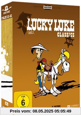 Lucky Luke Classics - Vol. 3, Folge 23-32 (Remastered Widescreen Collection inkl. Comic im Pocket-Size-Format) [3 DVDs] von Joseph Barbera