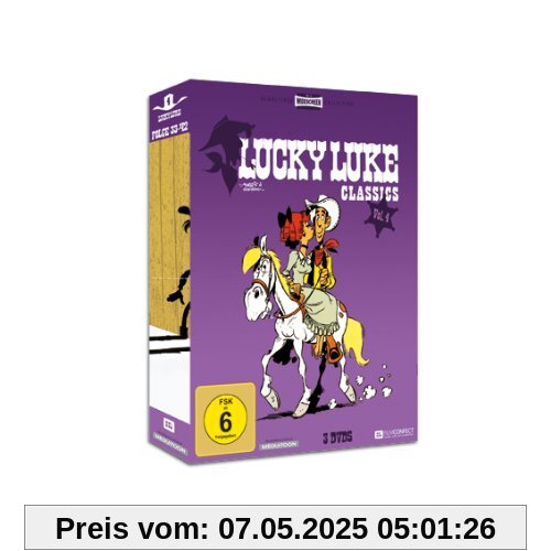 Lucky Luke Classics - Vol. 4, Folge 33-42 (Remastered Widescreen Collection inkl. Comic im Pocket-Size-Format) [3 DVDs] von Joseph Barbera