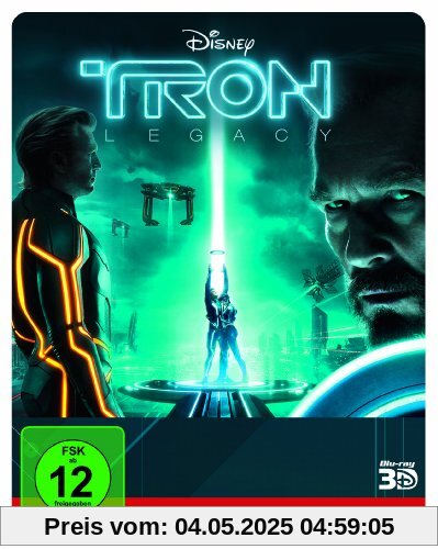 Tron Legacy [Steelbook] [Digital Copy + Blu-ray 3D] [Limited Edition] von Joseph Kosinski