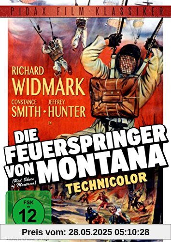 Die Feuerspringer von Montana (Red Skies of Montana) / Legendärer Abenteuerfilm mit Richard Widmark (Pidax Film-Klassiker) von Joseph M. Newman