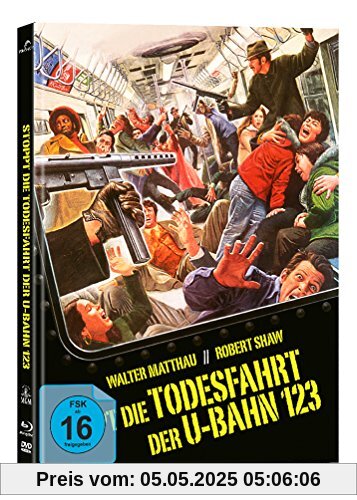 Stoppt die Todesfahrt der U-Bahn 1-2-3 - Mediabook  (+ DVD) [Blu-ray] von Joseph Sargent