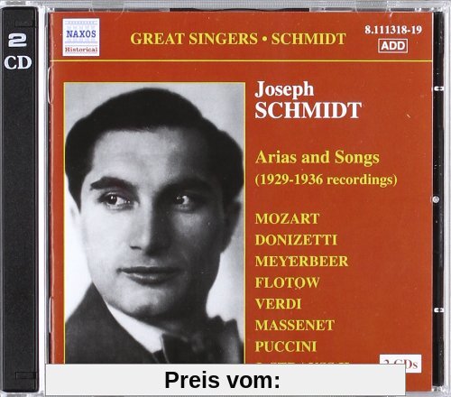Arien und Lieder (1929-1936) von Joseph Schmidt