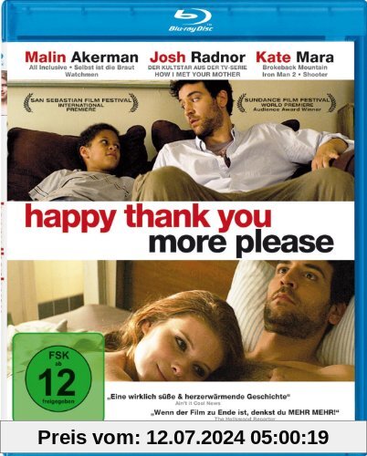 Happythankyoumoreplease [Blu-ray] von Josh Radnor