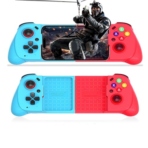 Joso Mobile Gaming Controller für iPhone/Ipad/Android/Tablet, Hall Trigger, Type-C Bluetooth Controller Wireless Gamepad [2024 NEU] Play Call of Duty & More Individuelle Passform für Mobiltelefone von Joso