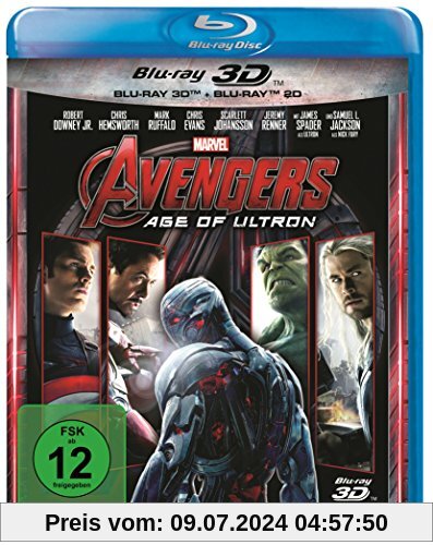 Avengers - Age of Ultron 3D + 2D [3D Blu-ray] [Limited Edition] von Joss Whedon