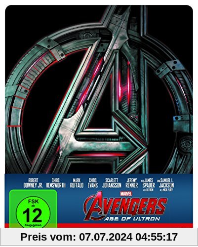 Avengers - Age of Ultron 3D + 2D Steelbook [3D Blu-ray] [Limited Edition] von Joss Whedon