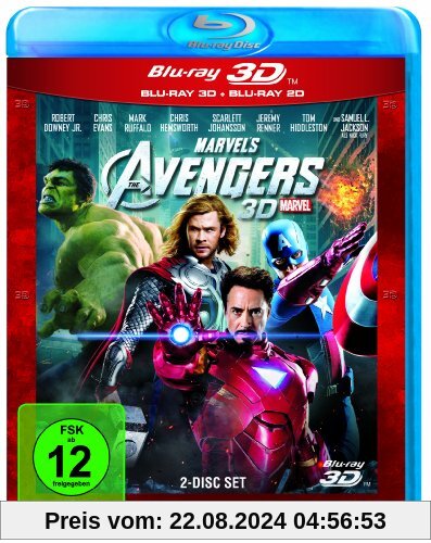 Marvel's The Avengers (+ Blu-ray 2D) [Blu-ray 3D] von Joss Whedon