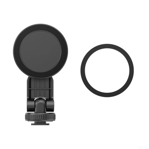 Jotekonoby Magnetische Handyhalterung Stativ Halterung 180° Einstellbar Starker Magnet Schnellspanner Kaltschuh Schraube 1/4 Zoll Kompatibel Kamera Ring Licht Stativ für von Jotekonoby