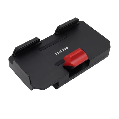 Jotekonoby Navigationsständer, Handyhalterung, kabelloses Laden für R1200GS R1250GS R1300GS Motorrad-GPS-Halterung mit zwei USB-Anschlüssen, IPX6 wasserdicht (weißes Logo) von Jotekonoby