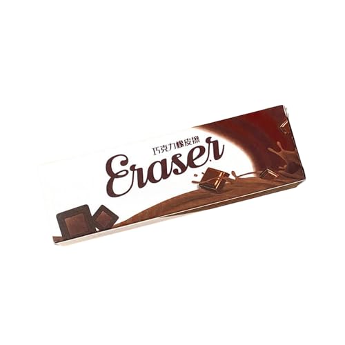 Lustiger Schokoladenradierer, kreativ, niedlich, Toastbrot, Radiergummi, Schwarz Lustiger Schokoladenradierer, kreativ, niedlich, Toastbrot, Radiergummi, Schwarz von Joucien