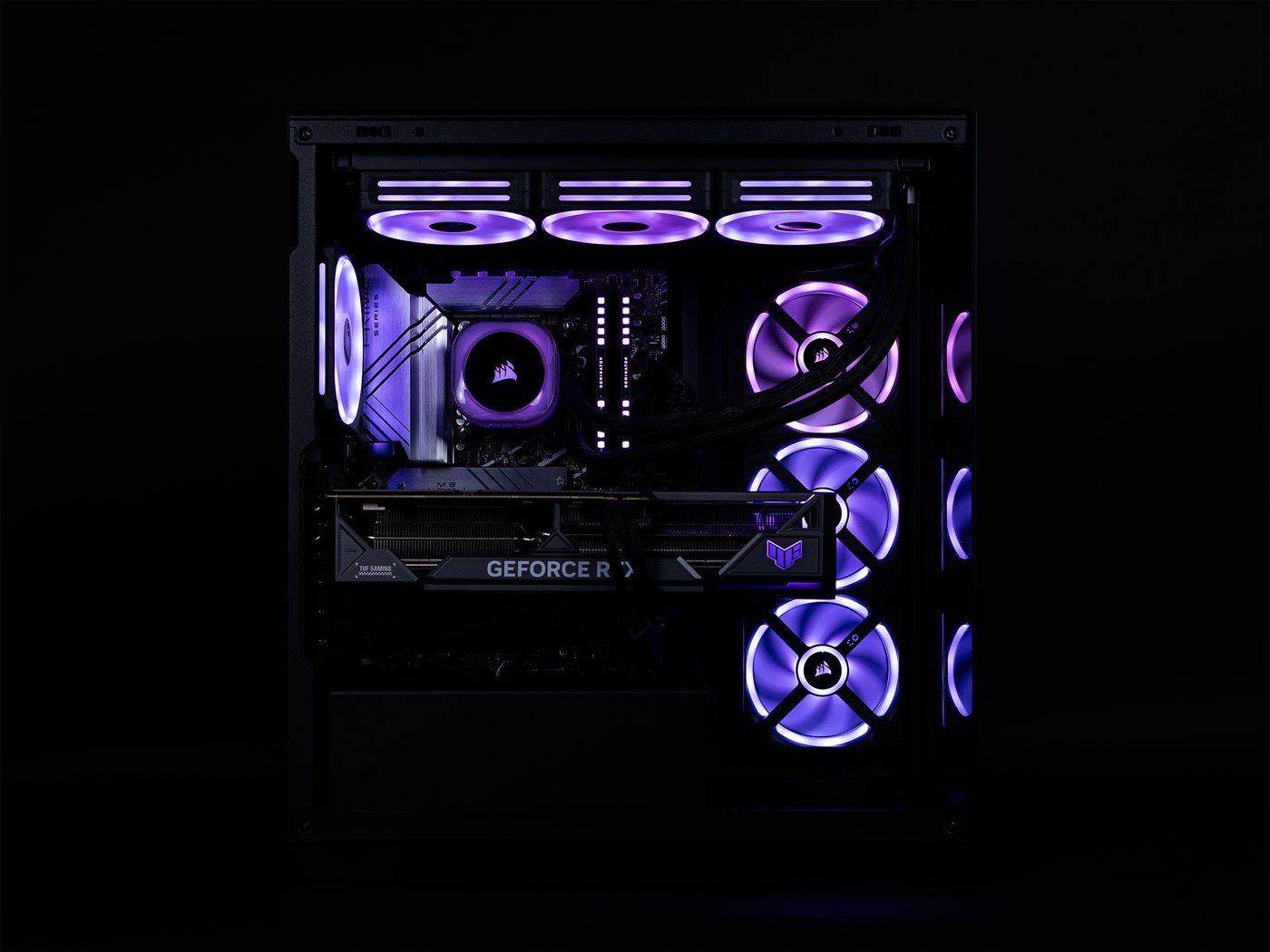 Joule Performance High End Gaming PC RTX5070TI U7 32GB 3TB L1134822 Gaming-PC (Intel® Ryzen 7, ASUS TUF-RTX5070TI-O16G-GAMING, 32 GB RAM, Wasserkühlung) von Joule Performance