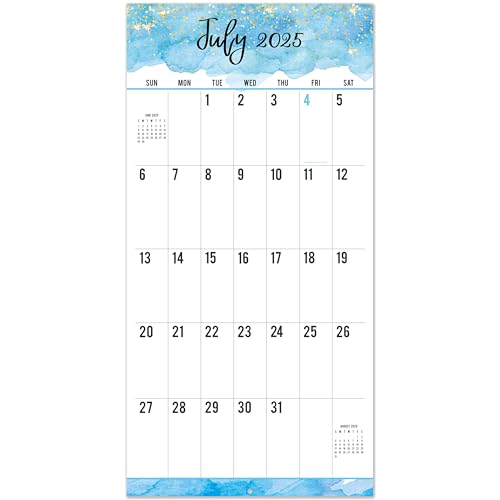 Wandkalender 2023,12-Monats-Wandkalender, Januar 2023,Dezember 2023, großer Druck Big Grid Wandkalender, 30.5x61 cm (offen), übergroßer Block S, Perfekt Zum Organisieren und Planen von Journaltastic