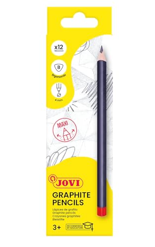 Jovi 738/12 B Bleistifte, Graphit, 12 Stück Jovi 738/12 B Bleistifte, Graphit, 12 Stück von Jovi