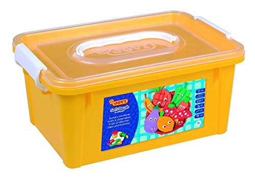 Jovi Blandiver Knetset, extra weiche Knetmasse für Kinder ab 3 Jahren, 5 Farben & Zubehör: Obstförmchen Jovi Blandiver Knetset, extra weiche Knetmasse für Kinder ab 3 Jahren, 5 Farben & Zubehör: Obstförmchen von Jovi