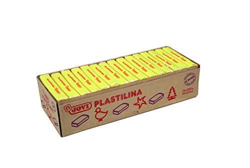 Jovi – Box, 15 Tabletten 350 g Knete, gelb (7202) von Jovi