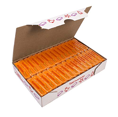 Jovi – Box, 30 Tabletten 50 g, Orange (Knete 7004) von Jovi