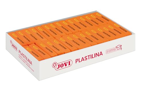 Jovi – Box, 30 Tabletten 50 g, Orange (Knete 7004) von Jovi