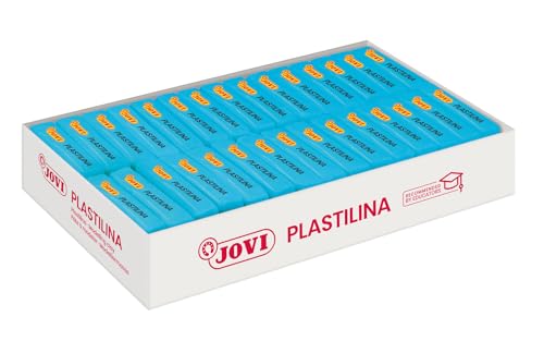 Jovi Knetbox, 30 Tabletten 50 g, hellblau (7012), 350 Gramm von Jovi