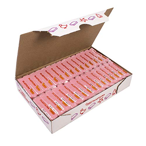 Jovi Knete-Box, 30 Pastillen, 50 g, Pink (7007) von Jovi