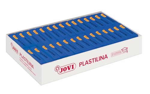 Jovi – Knete-Box, 30 Tabletten 50 g, dunkelblau (7013) von Jovi