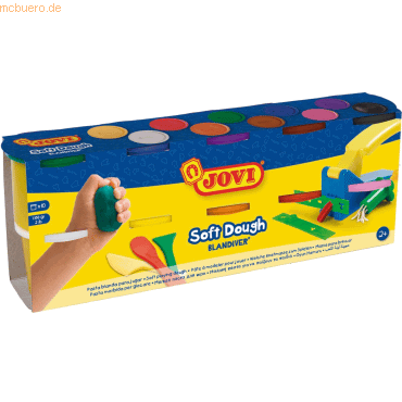 Jovi Knetmasse Soft Dough Blandiver VE=10 Dosen a 110g Jovi Knetmasse Soft Dough Blandiver VE=10 Dosen a 110g von Jovi