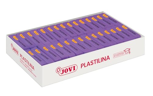 Jovi Plastilina, 30 Tabletten 50 g, lila-Gehäuse (7014) von Jovi